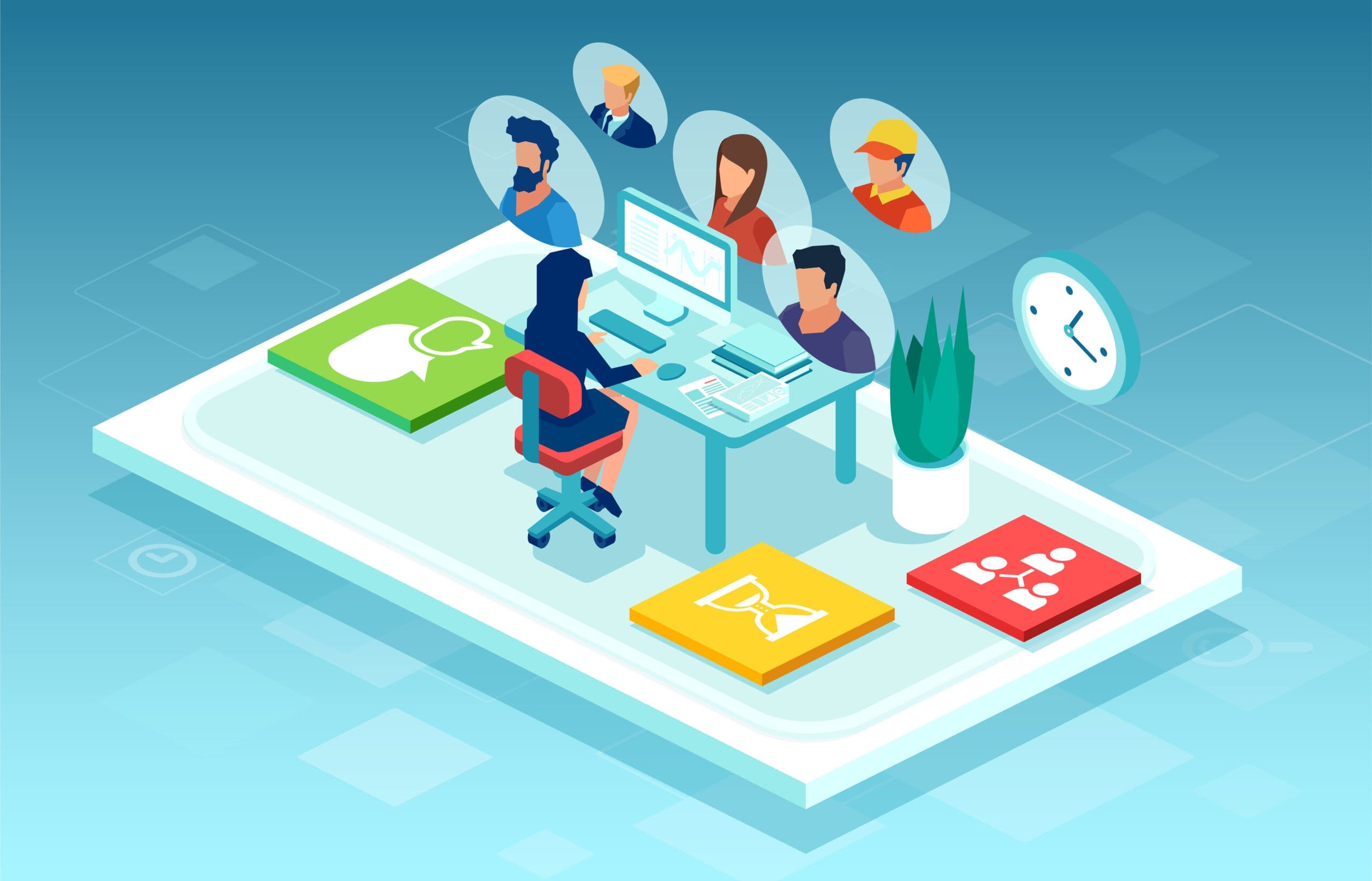 Social recruiting with data-based personas